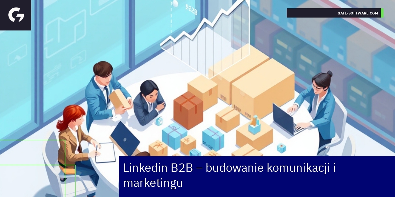Schemat strategii marketingowej na Linkedin B2B