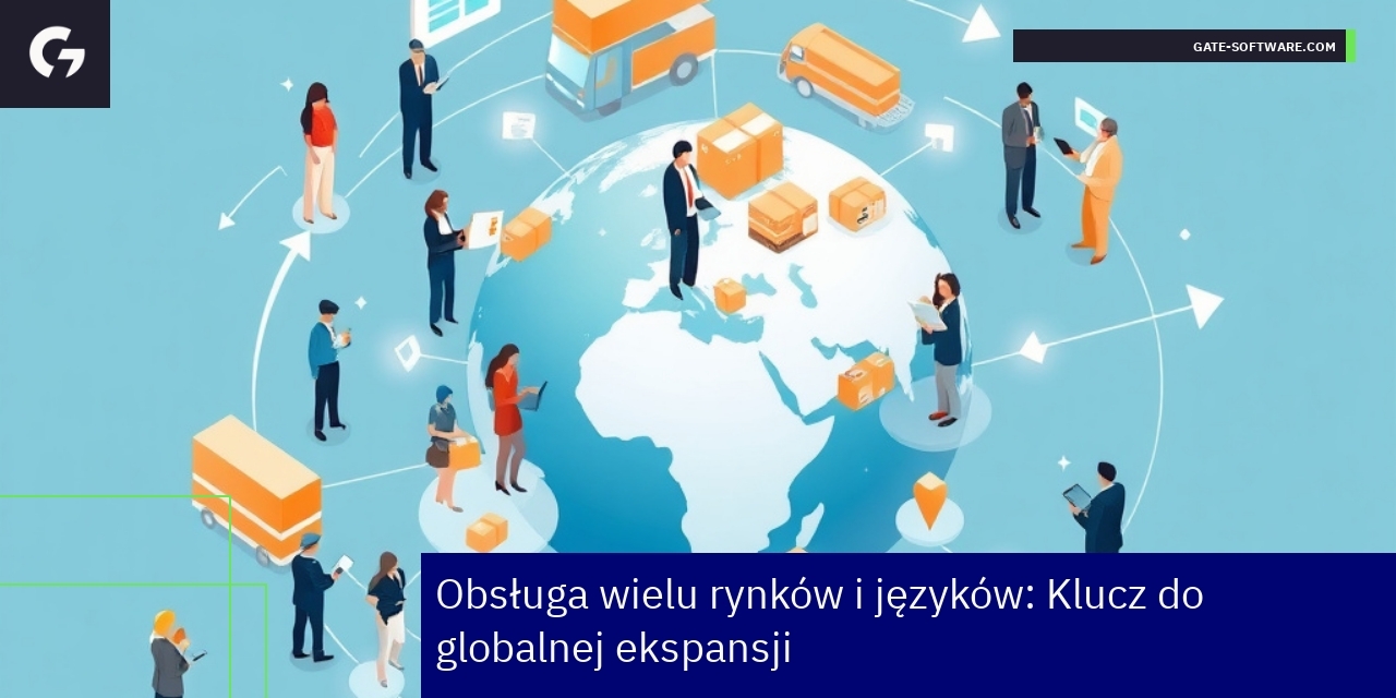 Schemat sklepu internetowego z zarządzaniem wieloma rynkami