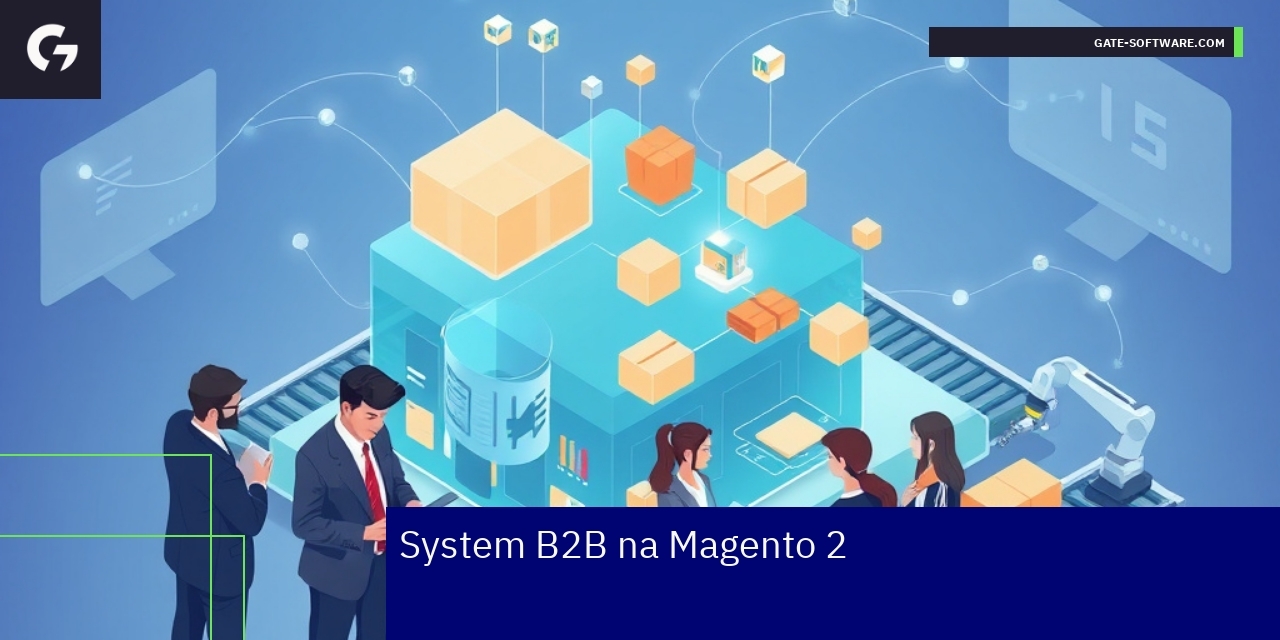 Schemat przedstawiający integrację i funkcje Magento 2