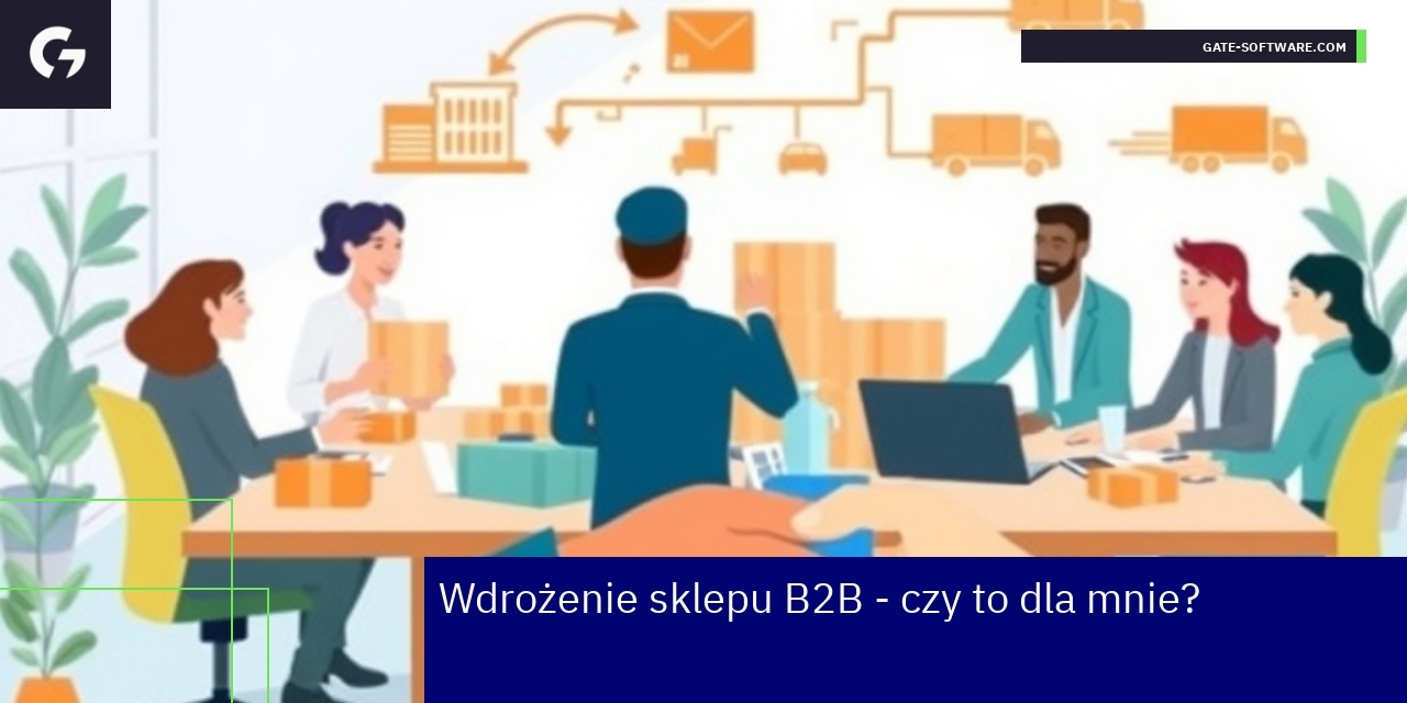 Wdrożenie i różnice sklepu B2B Schemat działania i funkcje platformy B2B