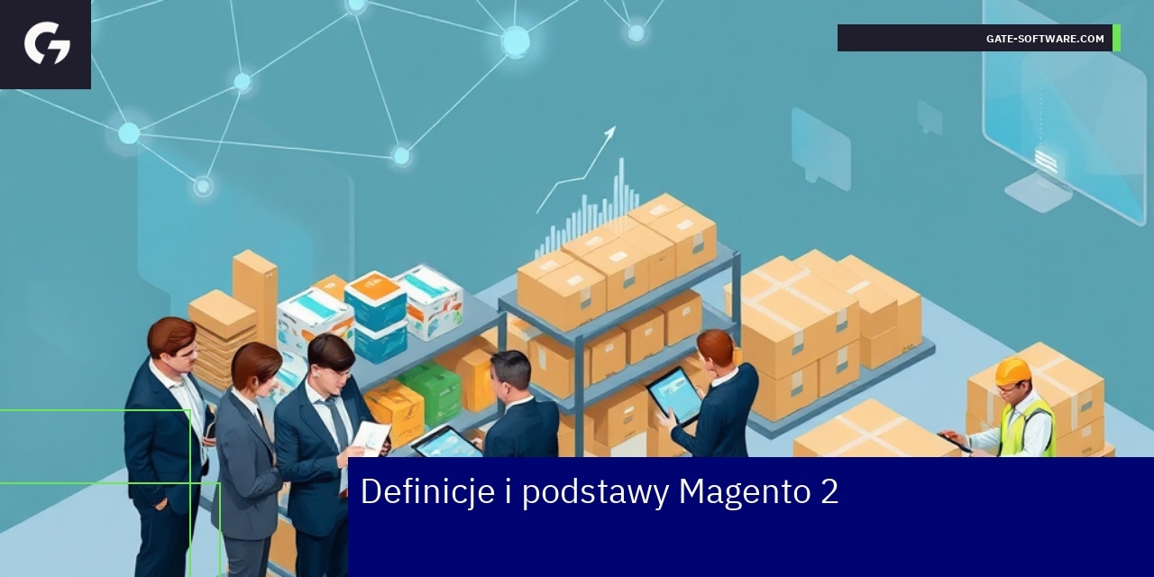 Diagram przedstawiający funkcje i różnice Magento 2