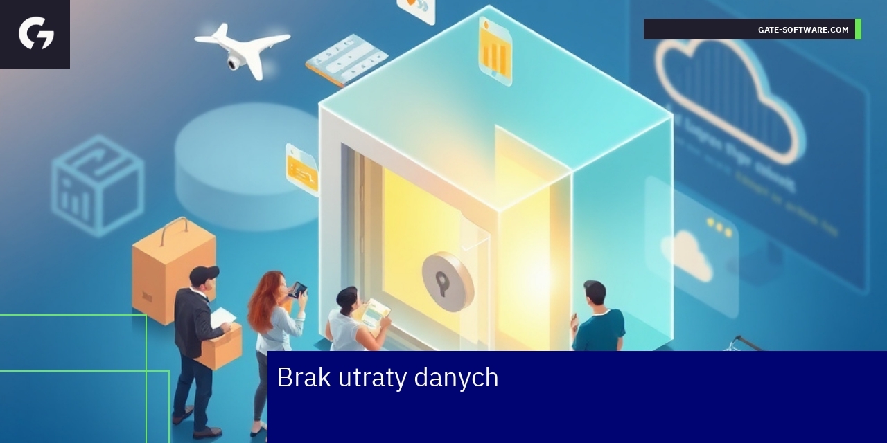 Ikona zabezpieczeń danych i kopii zapasowej eCommerce