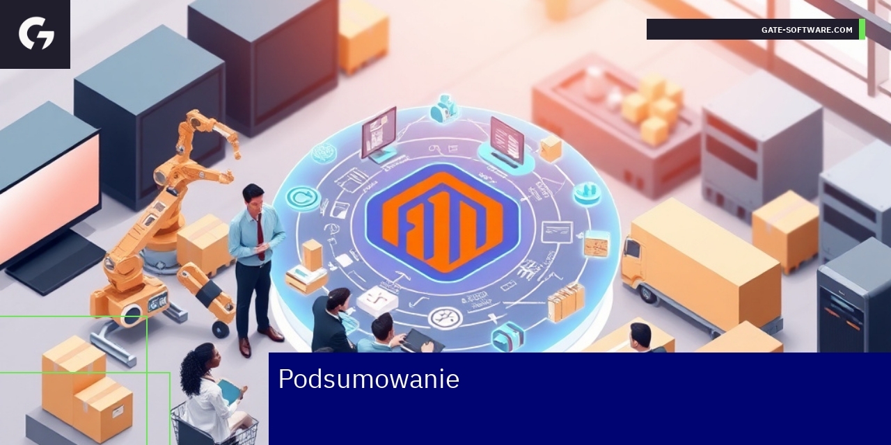 Schemat wdrożenia platformy Magento 2 dla biznesu