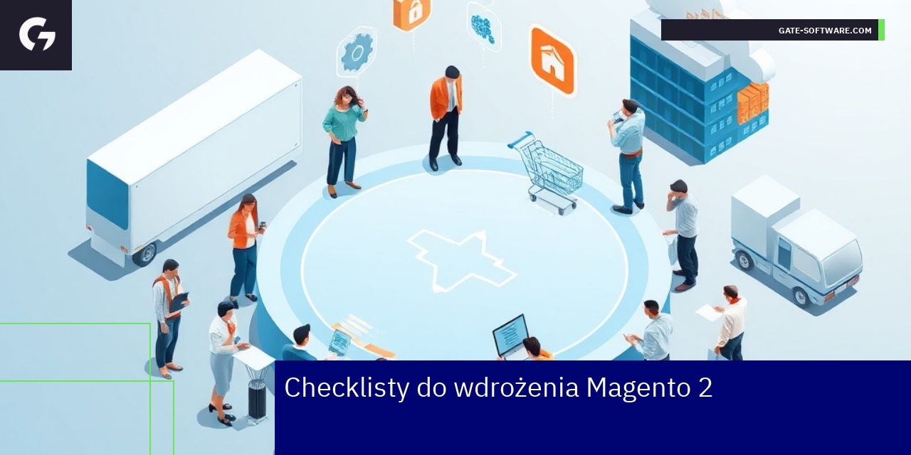 Schemat procesu wdrożenia Magento 2 w biznesie B2B