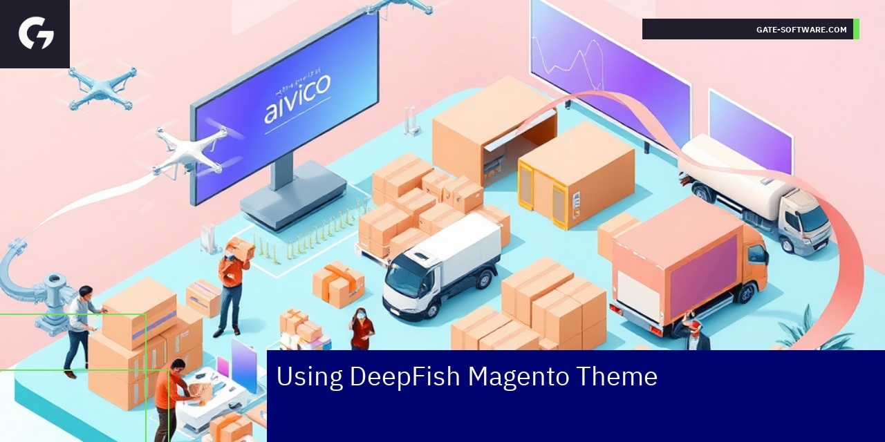 Responsive Magento theme with customizable layouts