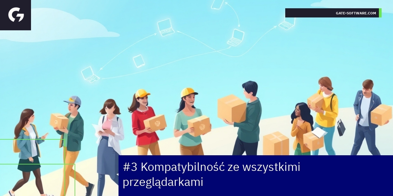 Grafika przedstawiająca responsywność na urządzeniach