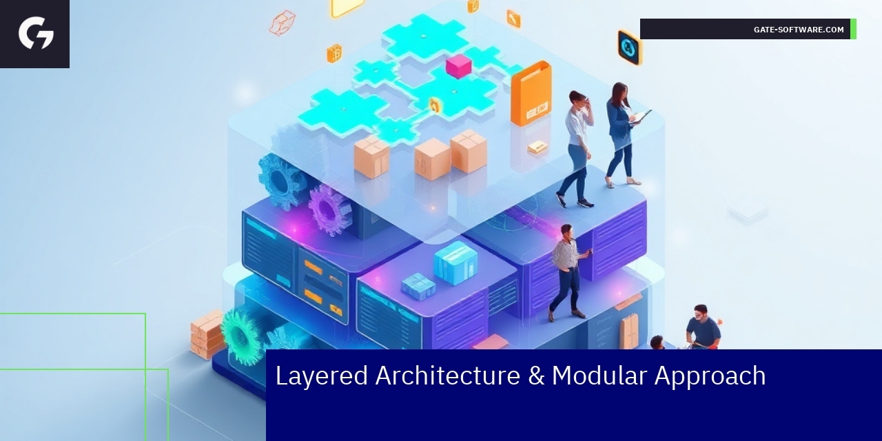 Diagram showing Magento Hyva architecture layers