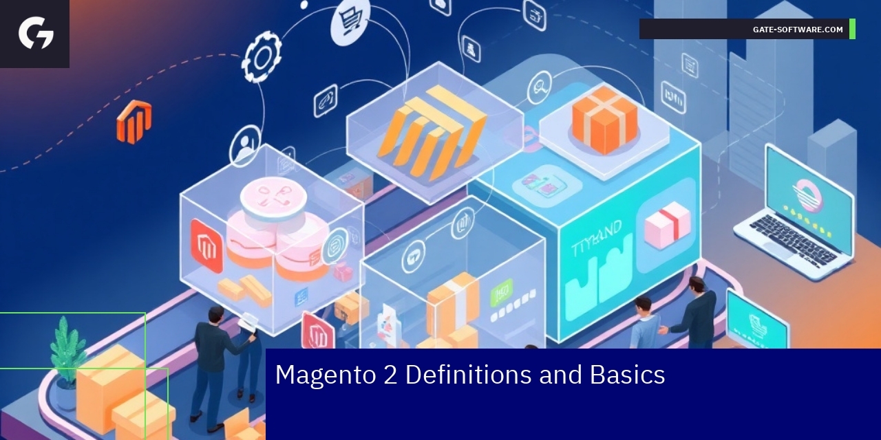 Diagram illustrating Magento 2 modular architecture
