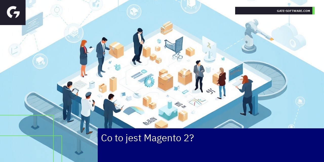 Schemat działania platformy Magento 2 dla biznesu