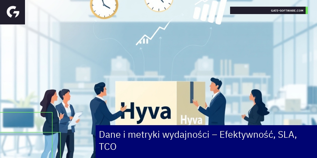Wykresy wydajności i wskaźniki projektów Hyva