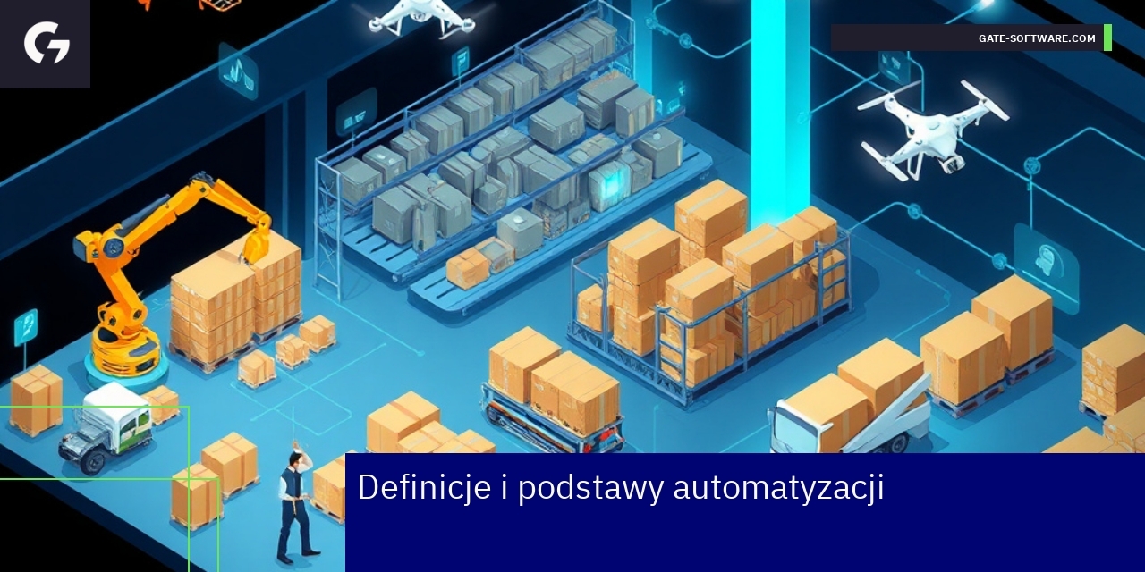 Schemat automatyzacji magazynu i interfejs użytkownika