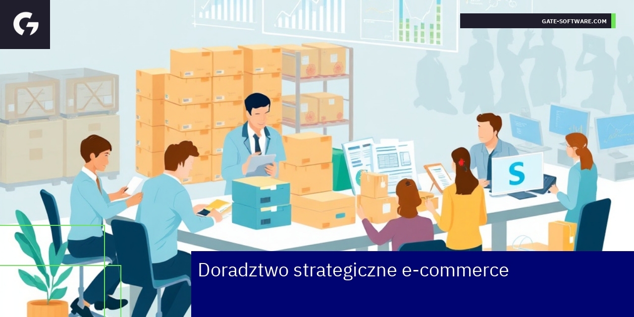 Schemat korzyści i wyzwań Magento 2 w e-commerce