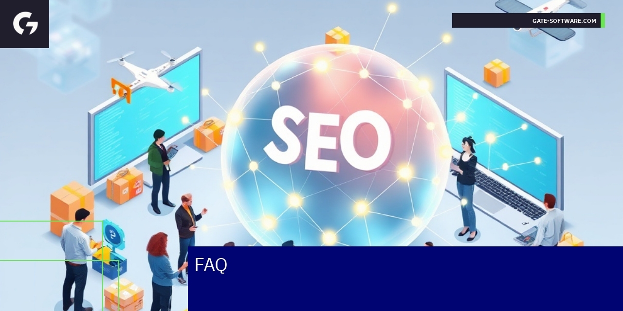 Grafika przedstawiająca elementy SEO i Magento 2