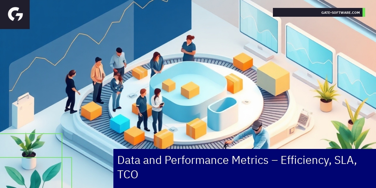 Graph showing Hyva project efficiency and cost reduction