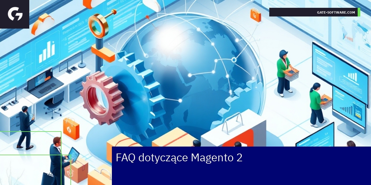 Optymalizacja i wsparcie Magento 2 dla biznesu B2B schemat integracji i optymalizacji Magento 2 B2B