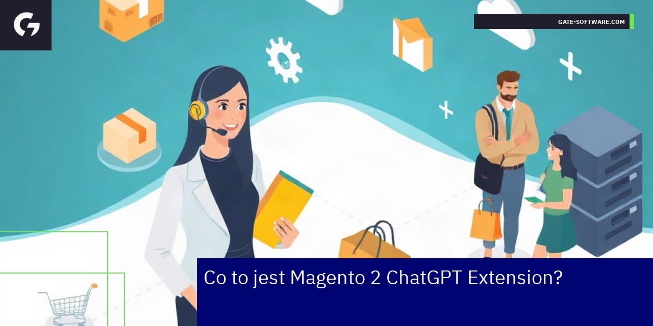 Interfejs Magento z inteligentnym chatbotem AI