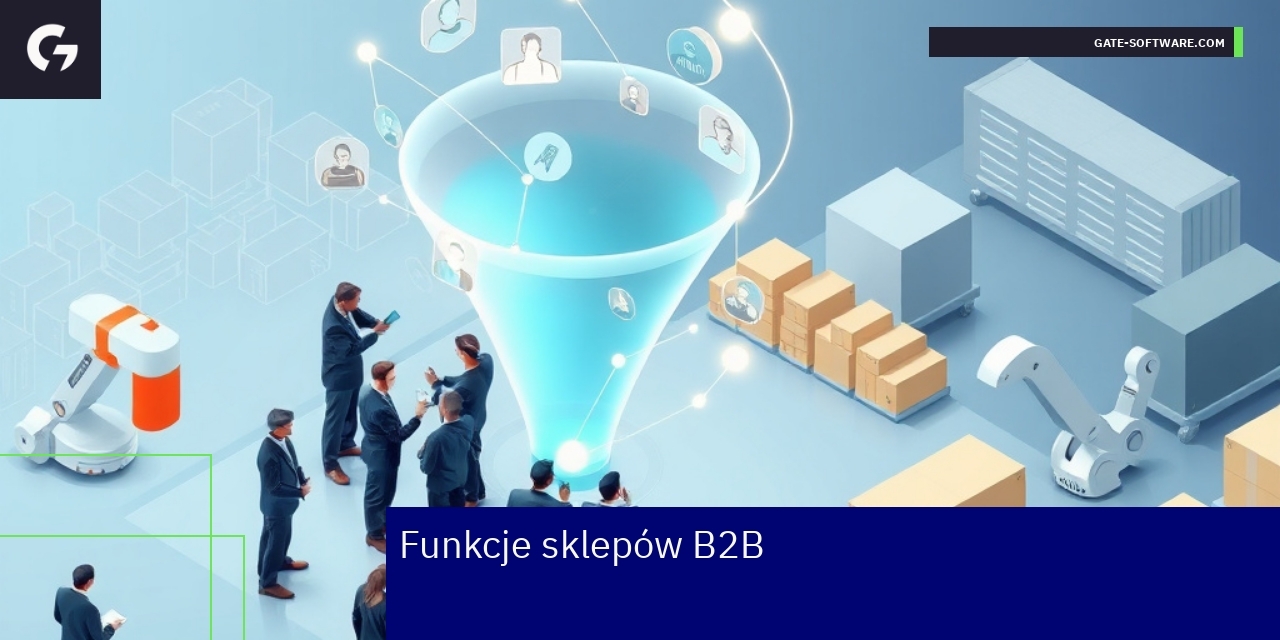 Kluczowe funkcje sklepów B2B dla efektywności sprzedaży Schemat procesów CRM i automatyzacji w sklepach B2B