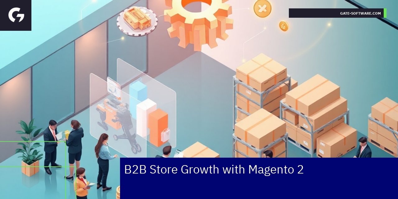 B2B Store Growth with Magento 2 Features Magento 2 B2B personalization sales integrations