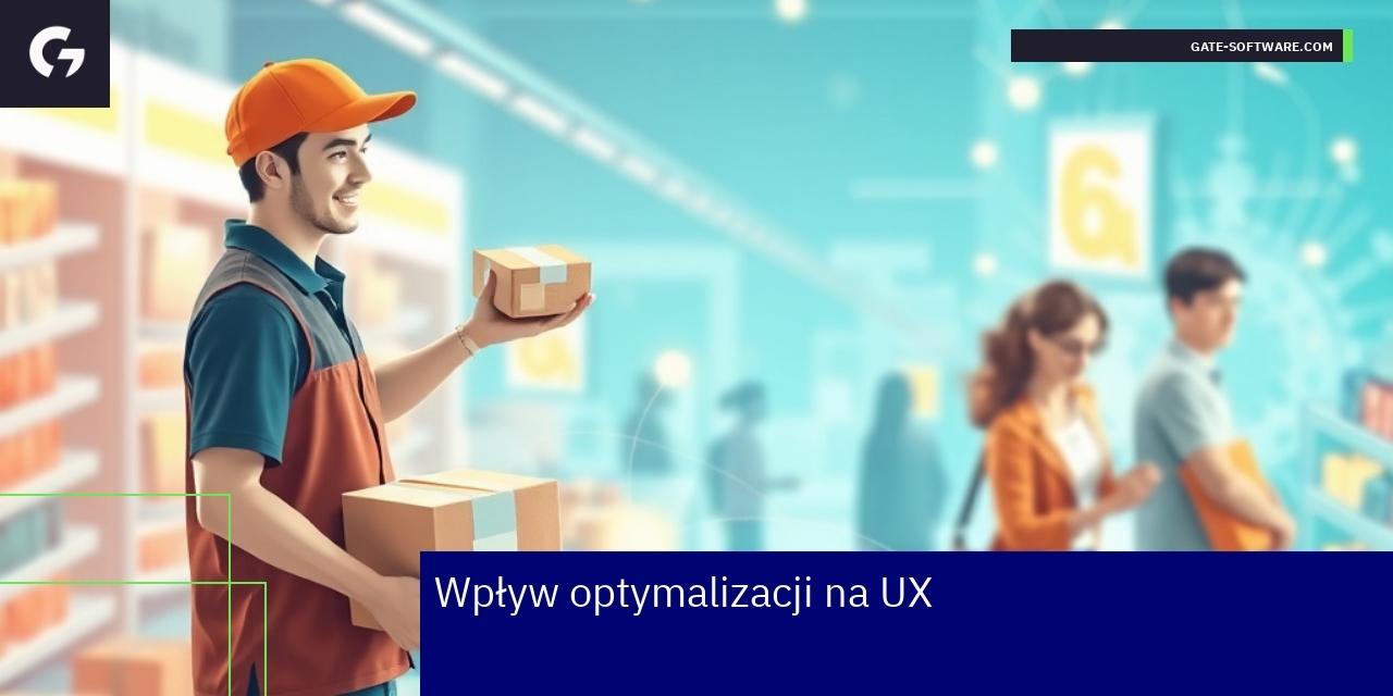 Diagram przedstawiający optymalizację i UX platformy