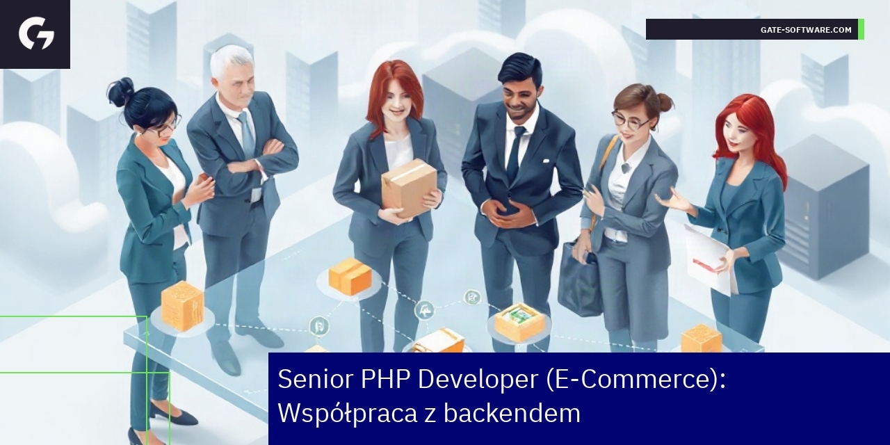 Współpraca Senior PHP Developer w E-Commerce Programista backend tworzy skalowalny e-commerce