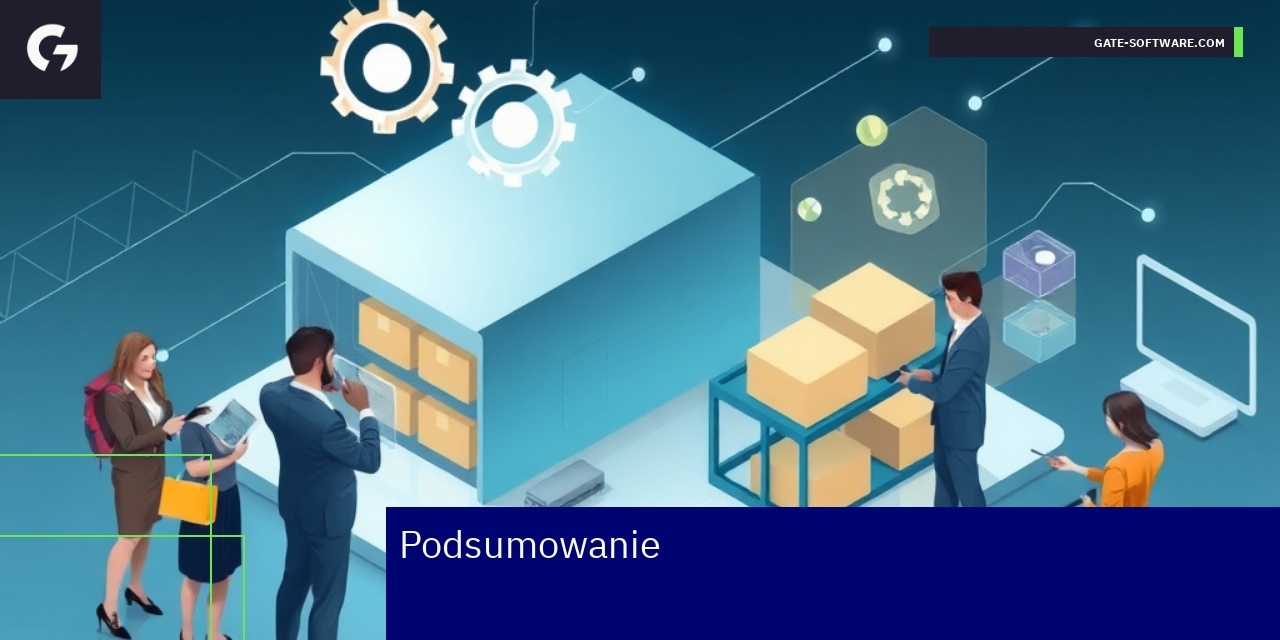 Magento 2 dla biznesu B2B i wsparcie Gate-Software Logotyp Magento 2 i elementy cyfrowego biznesu B2B