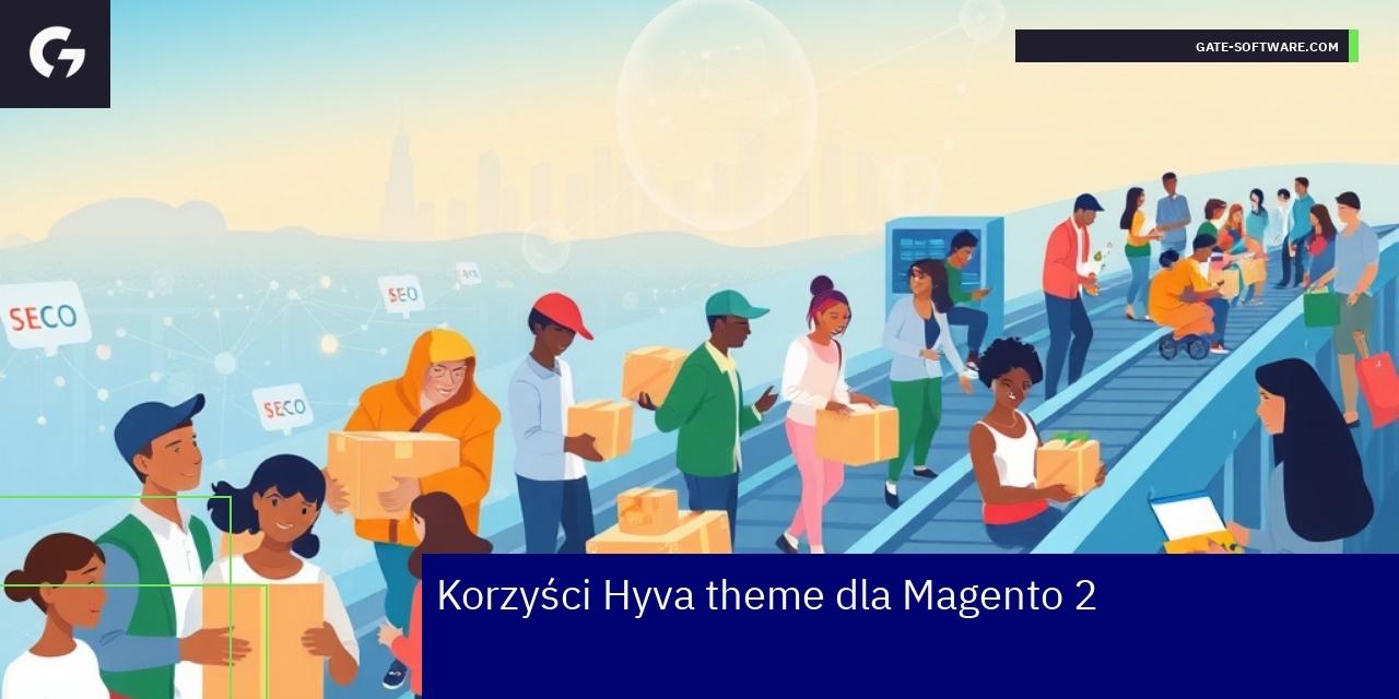 Ikony szybkości, elastyczności i SEO sklepu Magento