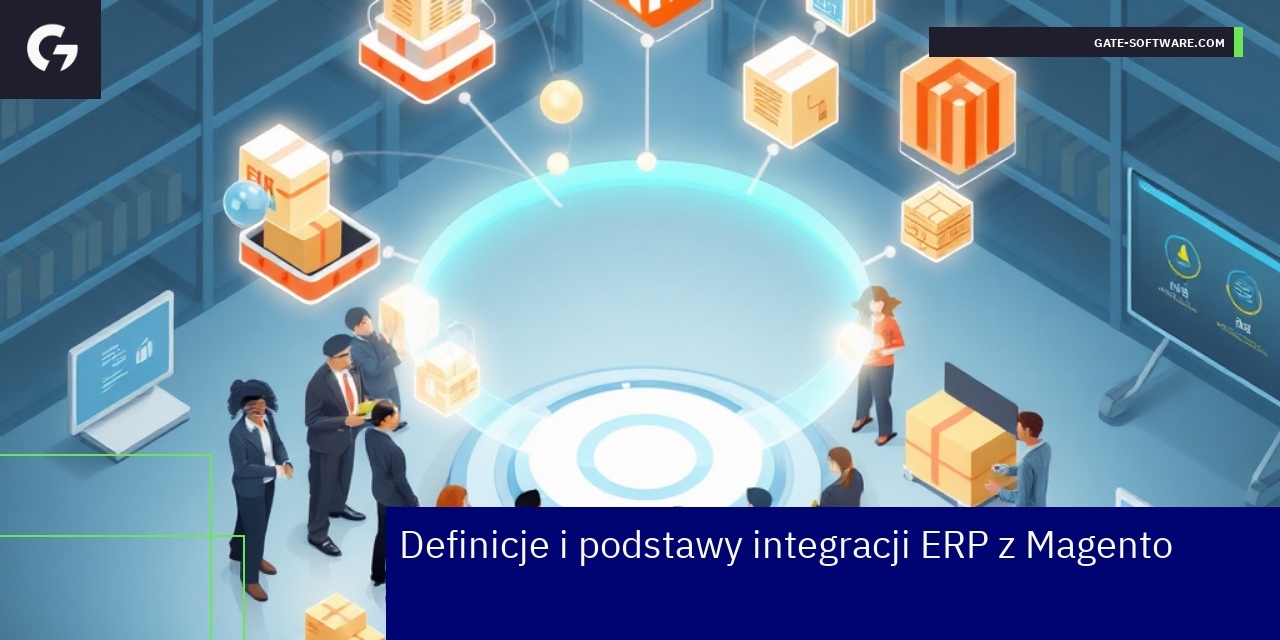 Schemat integracji ERP z Magento i procesy biznesowe