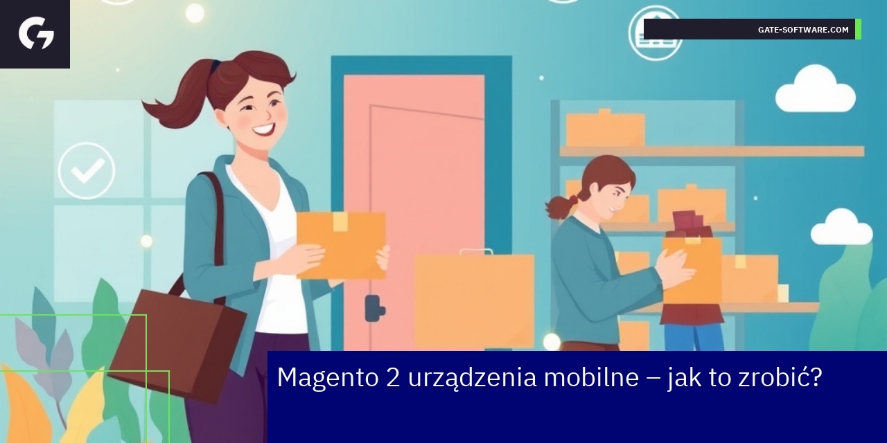 Responsywna strona sklepu Magento 2 na smartfonie