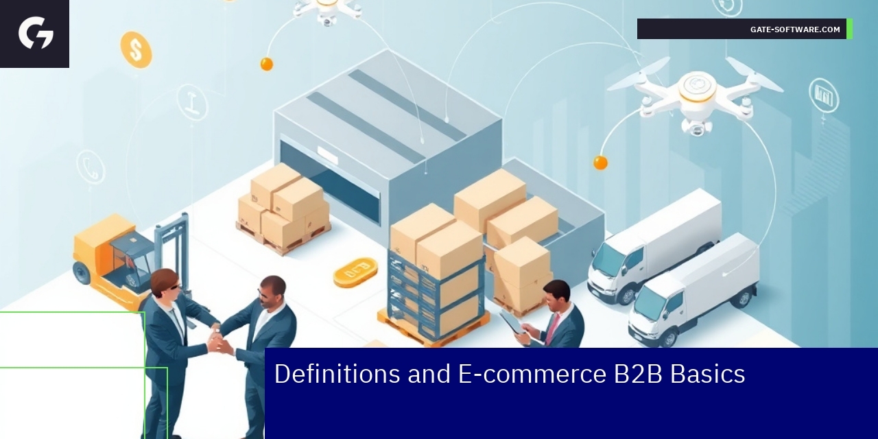 Illustration of business digital transactions online