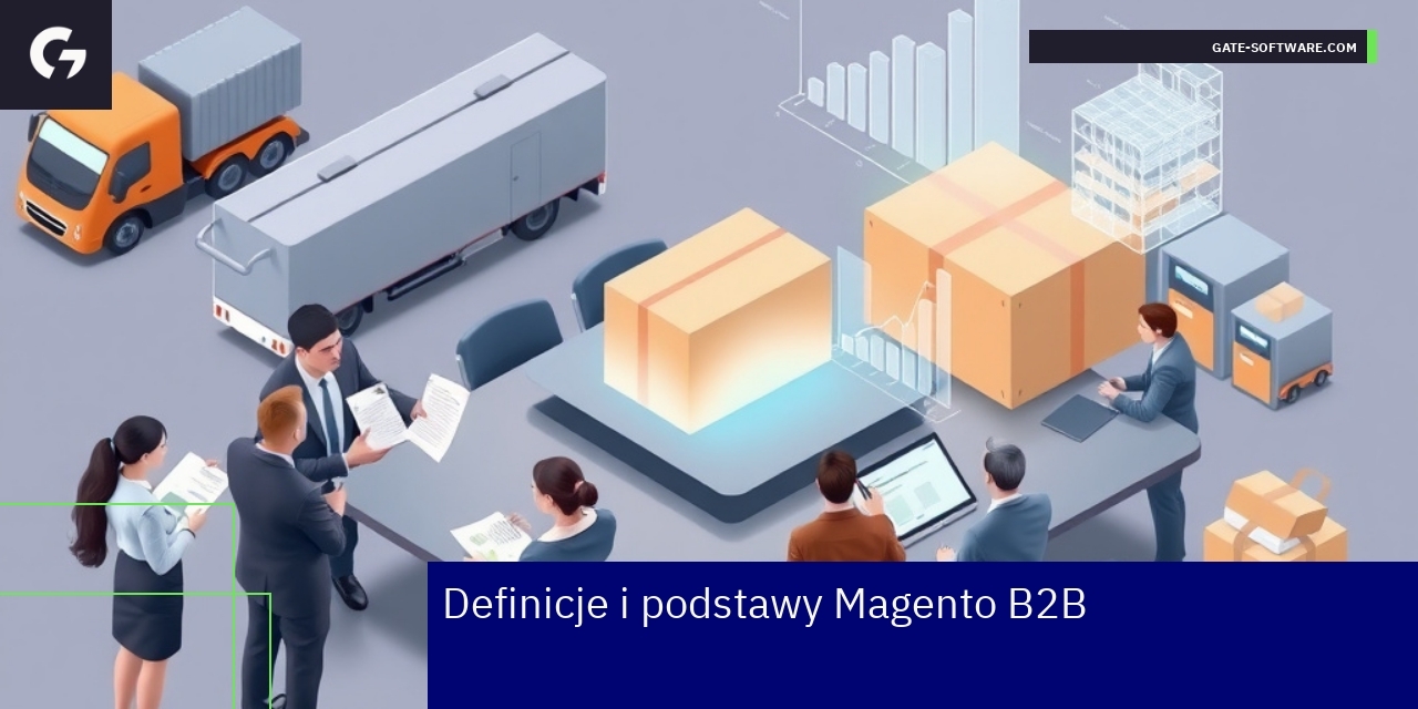 Schemat funkcji Magento B2B i różnice z B2C
