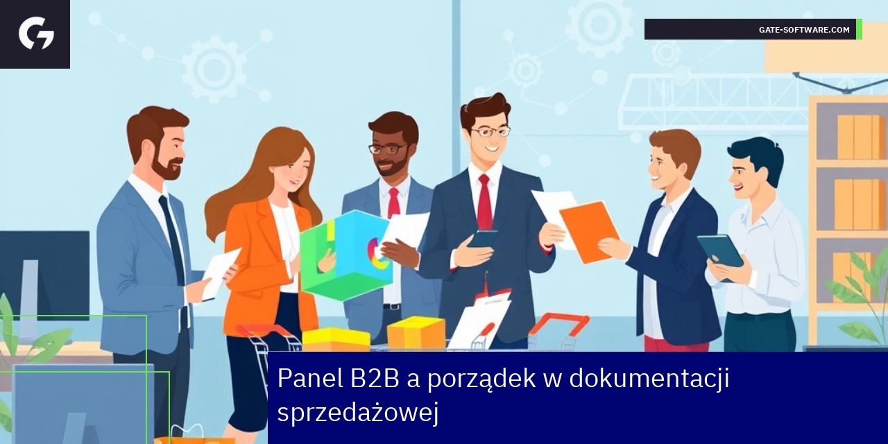 Schemat platformy B2B i procesy sprzedaży w Magento