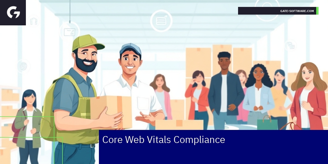 Graphical representation of website performance metrics