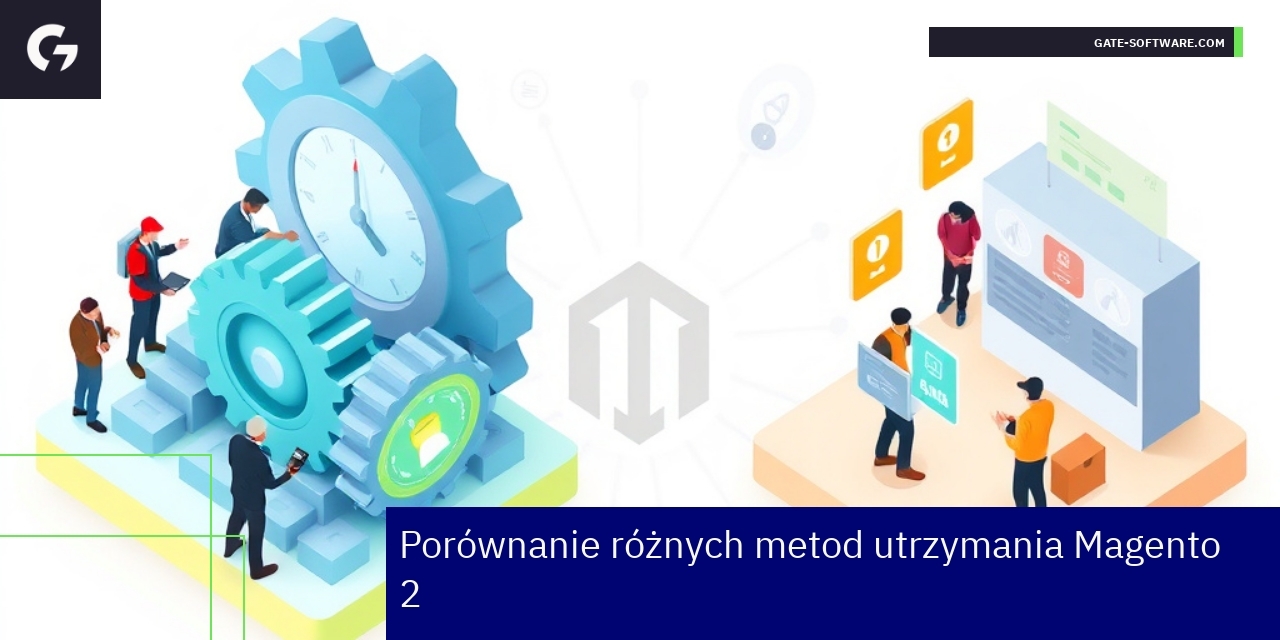 Porównanie metod utrzymania Magento 2 Schemat wsparcia technicznego i ad hoc Magento 2