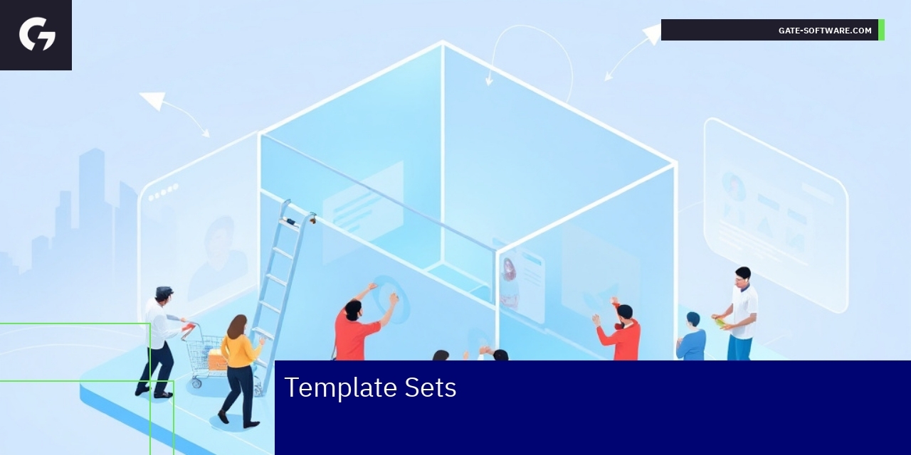 Diagram showing Hyva template sets structure and benefits