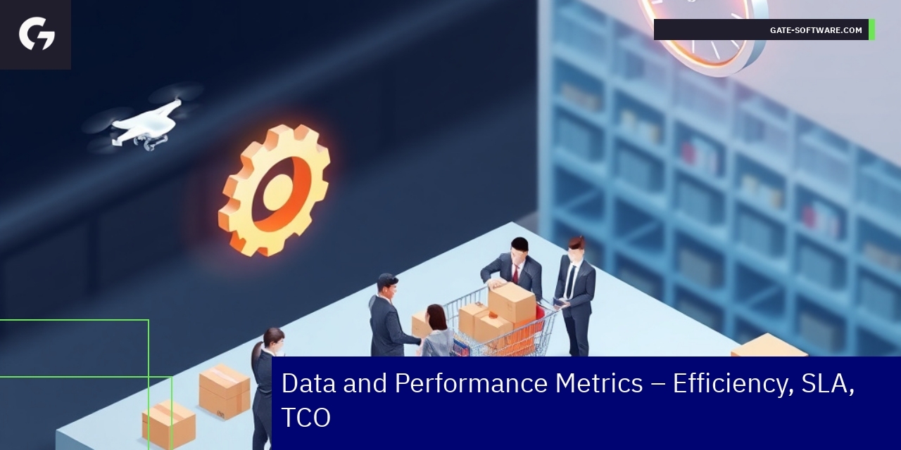 Gate-Software UiR Performance and Efficiency Metrics Performance metrics and efficiency data visualization