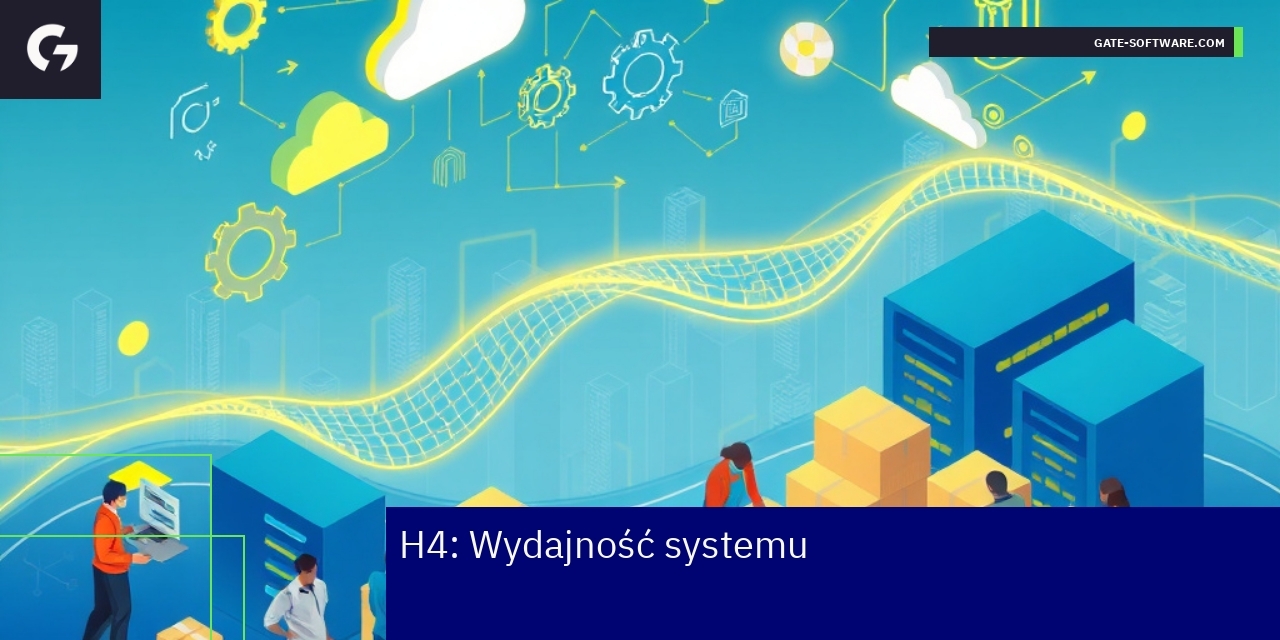 Grafika przedstawiająca wydajność i skalowalność systemu