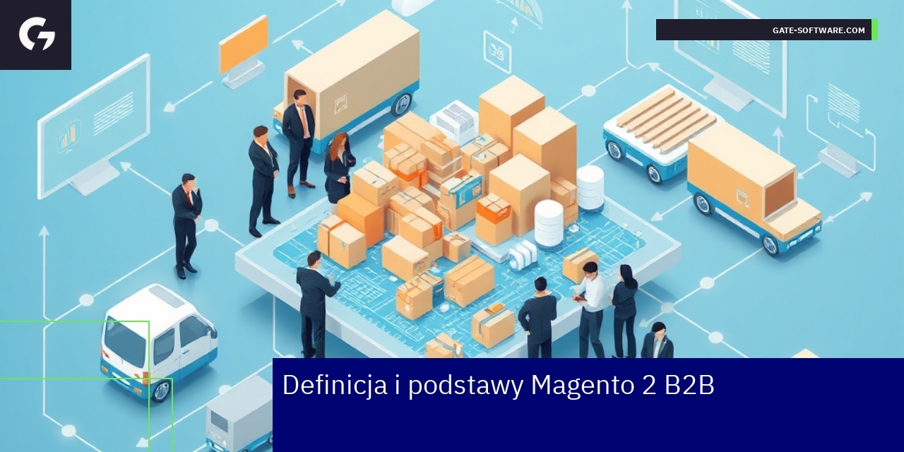 Schemat platformy Magento 2 B2B i jej funkcje