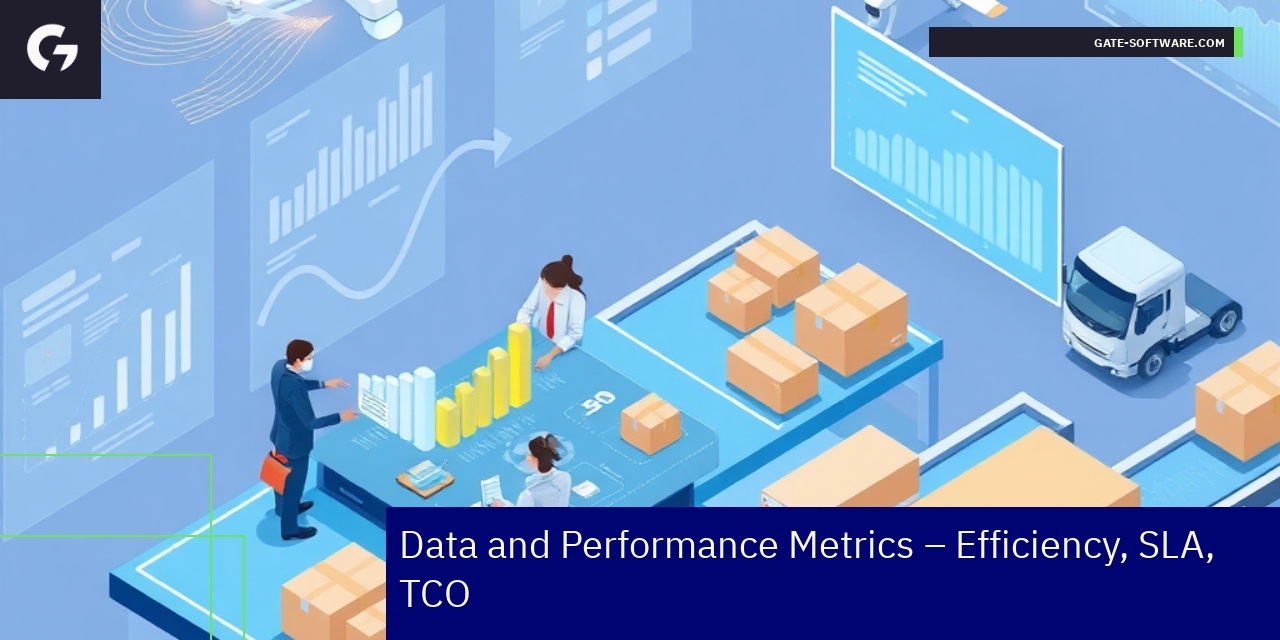 Graph showing UiR metrics: time, delivery, and cost