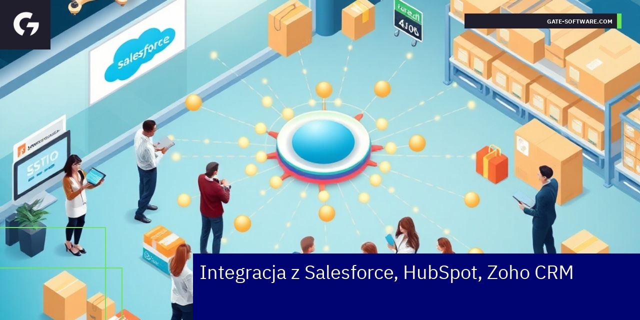 Integracja systemów CRM i e-commerce w biznesie Schemat integracji CRM z platformą e-commerce