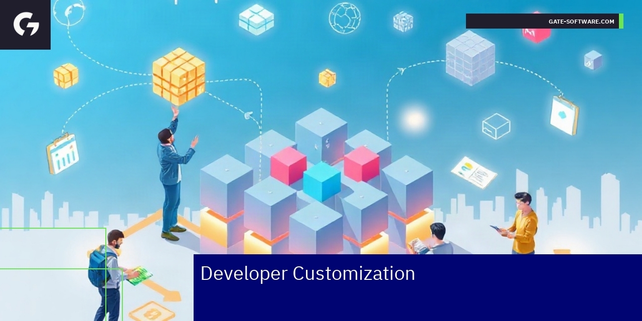 Developer working on Magento front-end customization