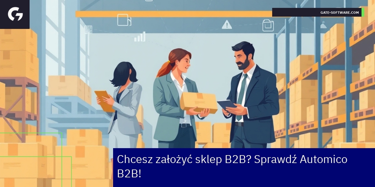Automico B2B sklep internetowy i zarządzanie Schemat platformy Automico B2B i e-commerce