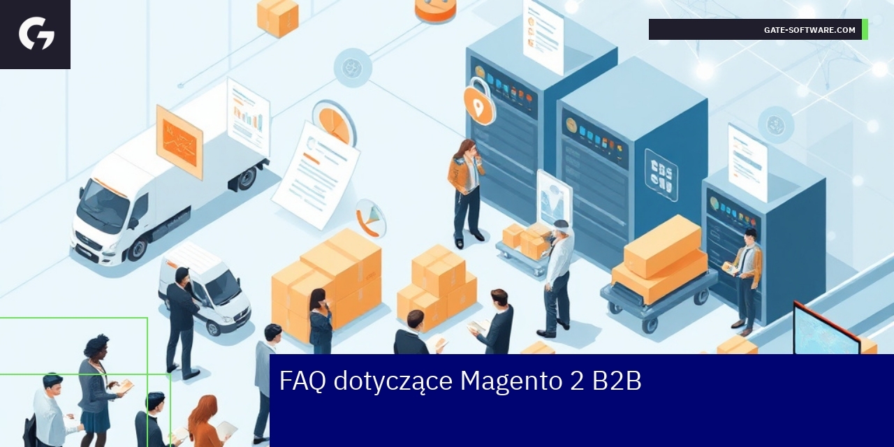Schemat platformy Magento 2 B2B i jej funkcje