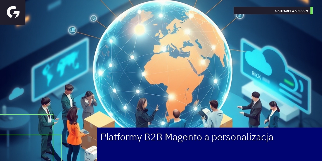 Schemat integracji i personalizacji Magento B2B