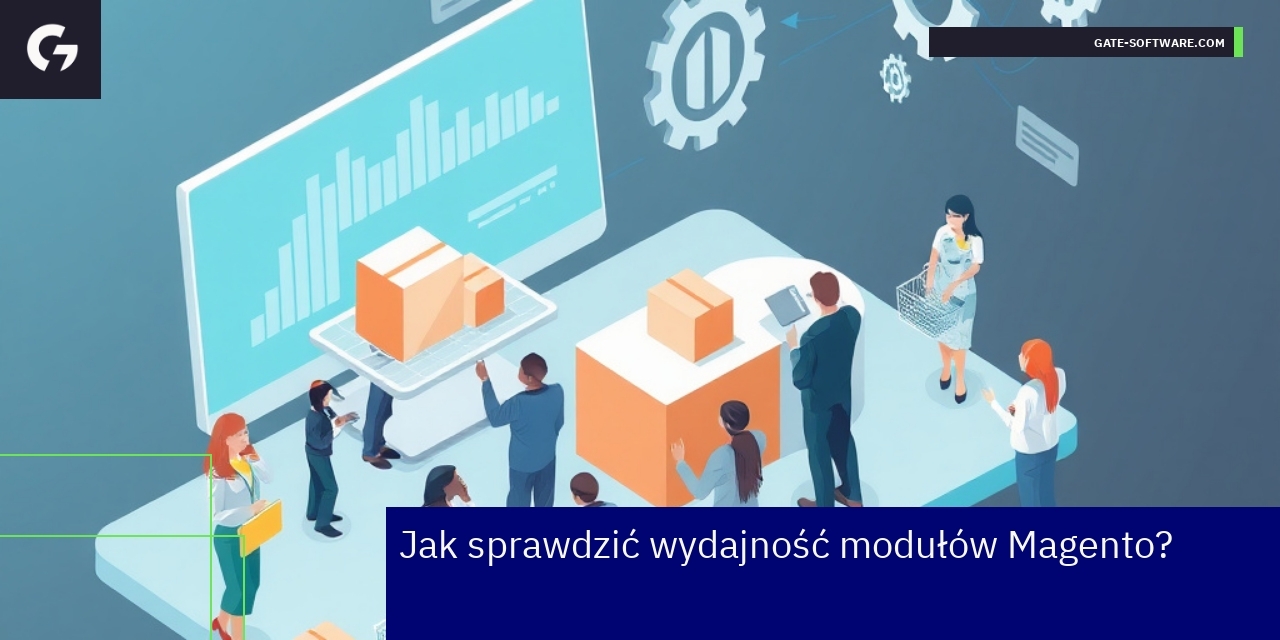 Schemat pokazujący wydajność modułów Magento i optymalizację