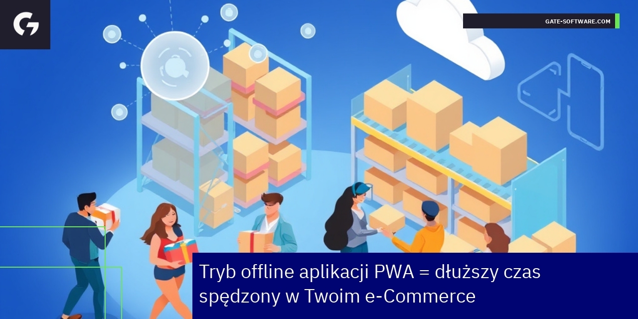 Ikony mobilnej aplikacji i wykres wzrostu
