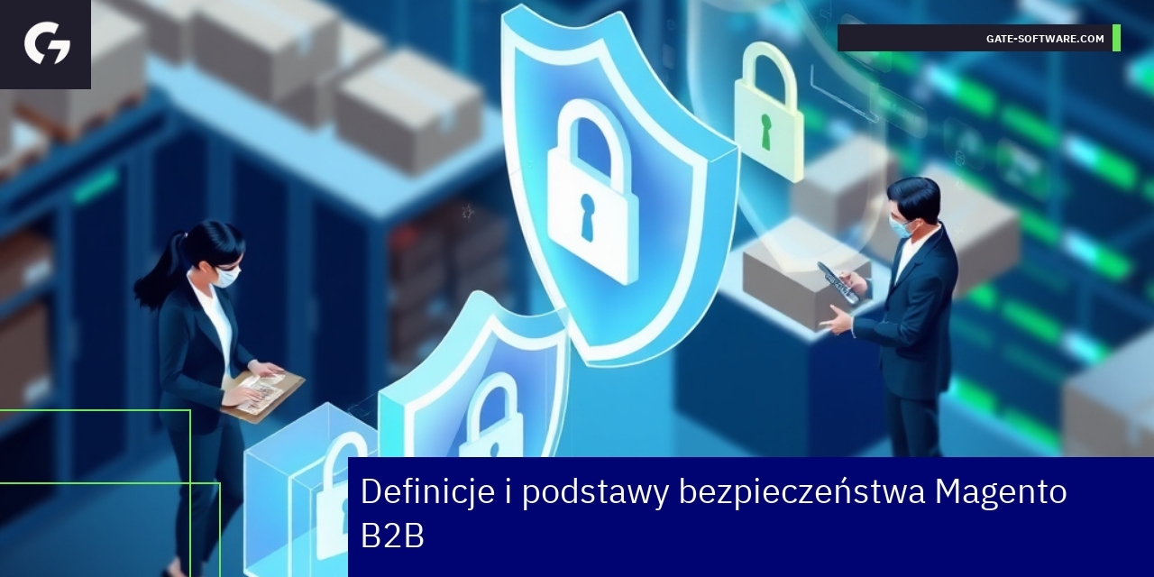 Bezpieczeństwo Magento B2B w praktyce e-commerce Schemat zabezpieczeń i ochrony danych w Magento B2B