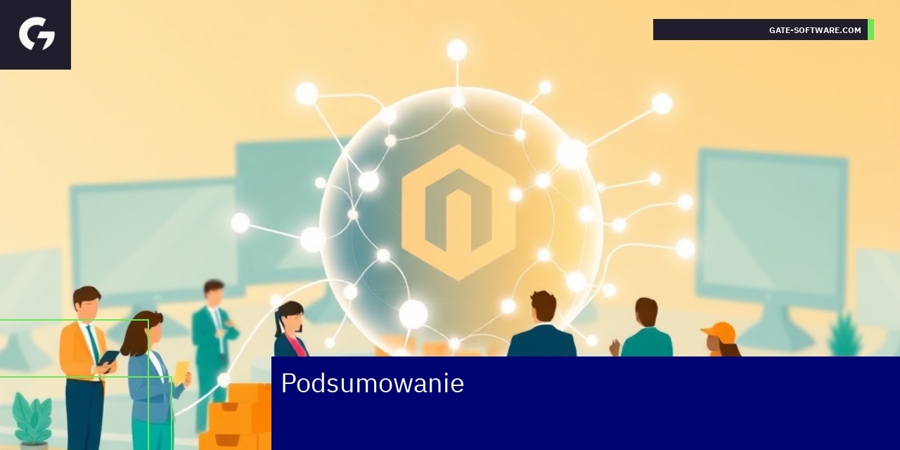 Schemat integracji systemów ERP, CRM i Magento 2