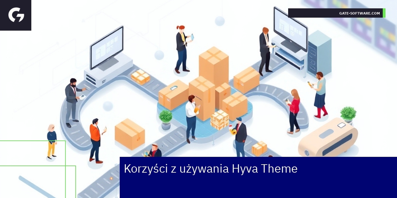 Korzyści z zastosowania Hyva Theme w e-commerce Schemat efektywności i optymalizacji sklepu internetowego