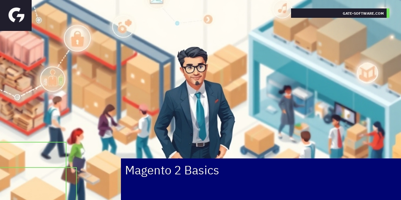Magento 2 ecommerce platform key features diagram