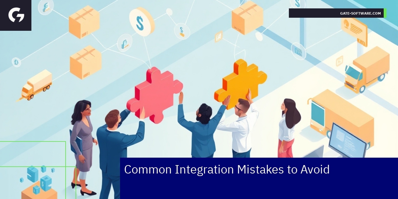 Illustration of B2B integration errors and solutions
